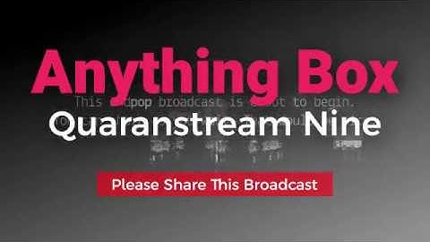 Anything Box | #Quaranstream 9 Pt.1 from the Abox Studio | Rare #Synthpop #NewWave, and #Rarities
