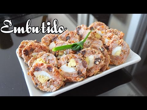 Filipino Style Meatloaf (Embutido)