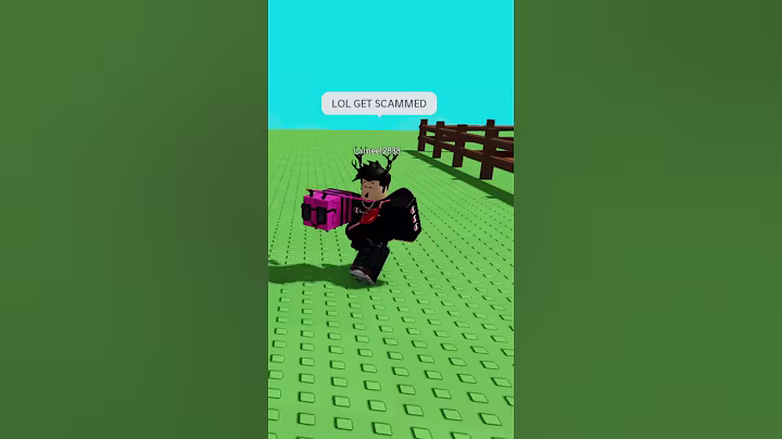 This FAKE FAN SCAMMED Me in Grow a Garden #roblox #growagarden