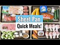 Cheap & Fancy Sheet Pan Dinners | 6 of the BEST One Pan Meals | Tasty & Easy Recipes | Julia Pacheco