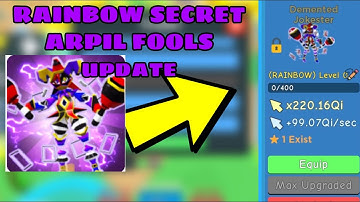 🍀🤹‍♀️NEW APRIL FOOLS UPDATE IN CLICKER SIMULATOR