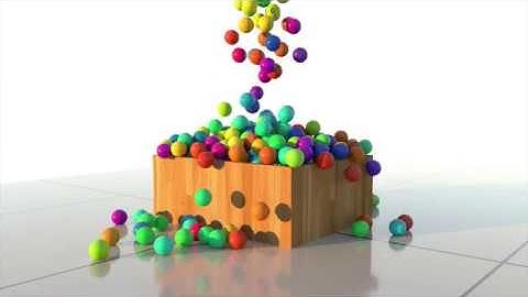 Maya 2018 nParticles - Filled Box