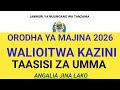 Majina Ya Walioitwa Kazini Taasisi Za Umma 2026 Orodha Rasmi Imetoka