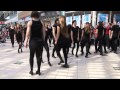 St' Patrick's day - Flashmob Mercator Ljubljana