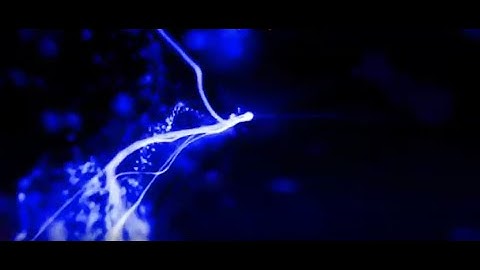 free template a combination of rainbow-colored lines and luminous splash without text