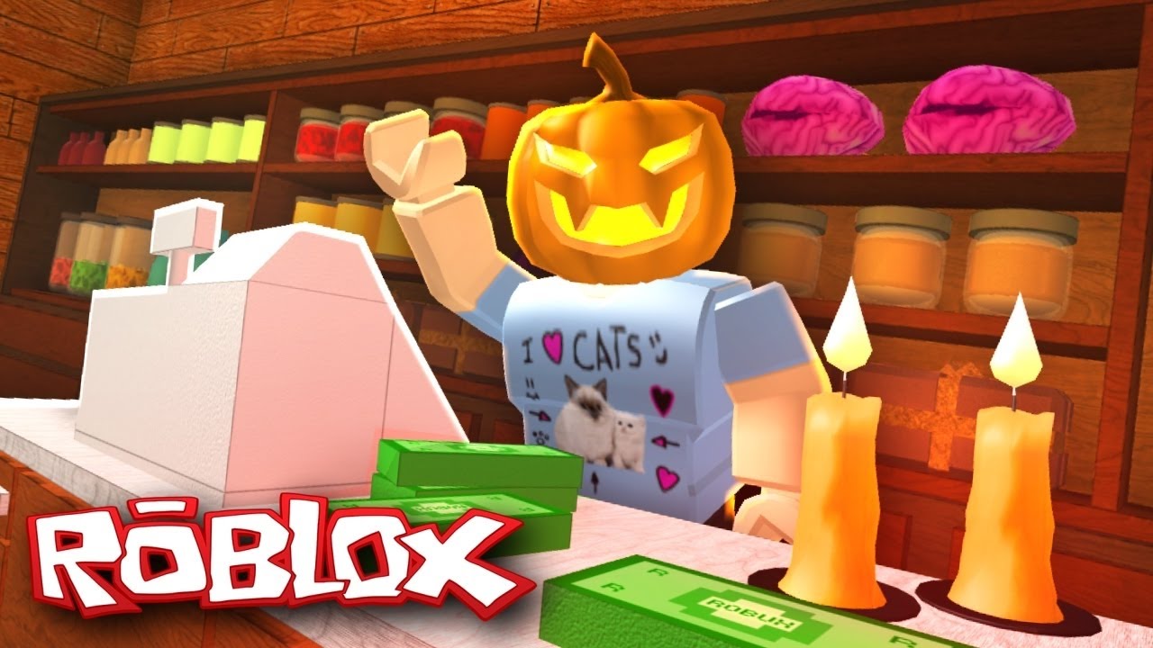 Roblox Halloween Retail Tycoon Opening a Halloween Store! YouTube