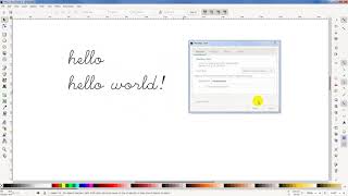How to write Hershey text for iDraw