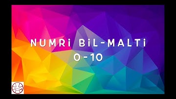 Numri bil-Malti 0 -10