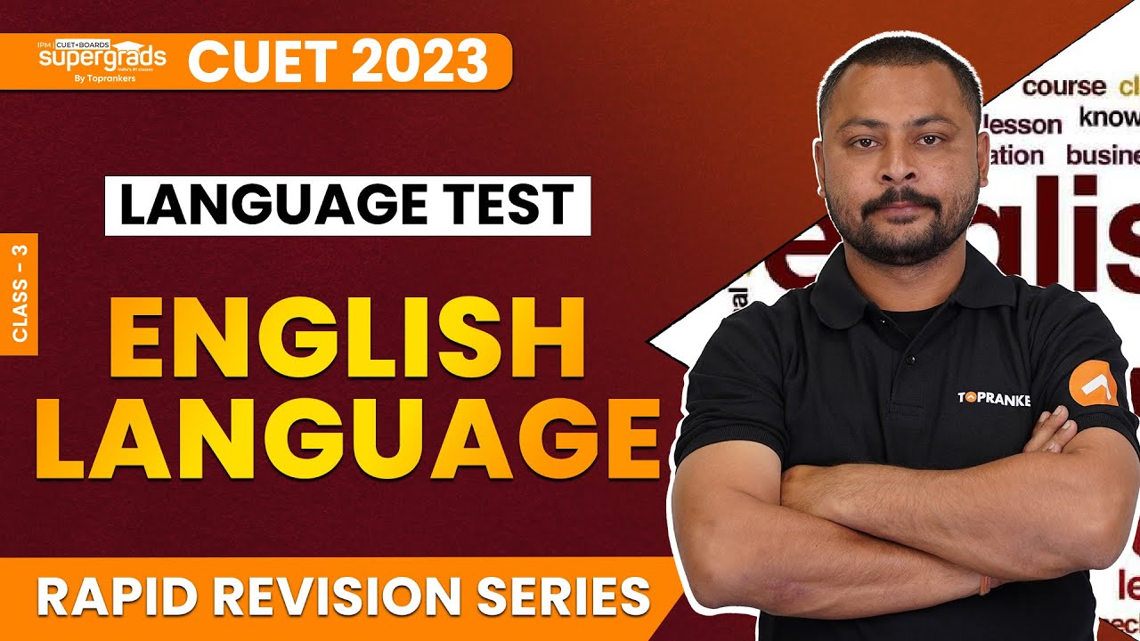 CUET 2023 Preparation | CUET English Language PREPARATION 2023 (Part 3 ...