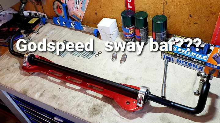 Godspeed rear swaybar / Subframe brace review.