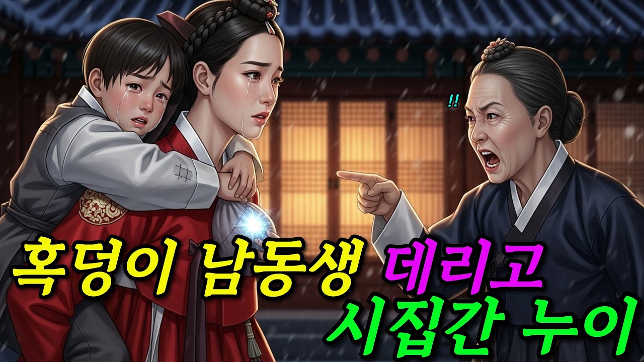 쫓겨난 며느리와 혹덩이 남동생의 정체는?  | 야담 옛날이야기 오디오북 수면동화 전설 민담 사연🌙