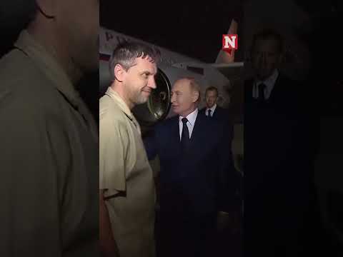 Putin Greets Freed