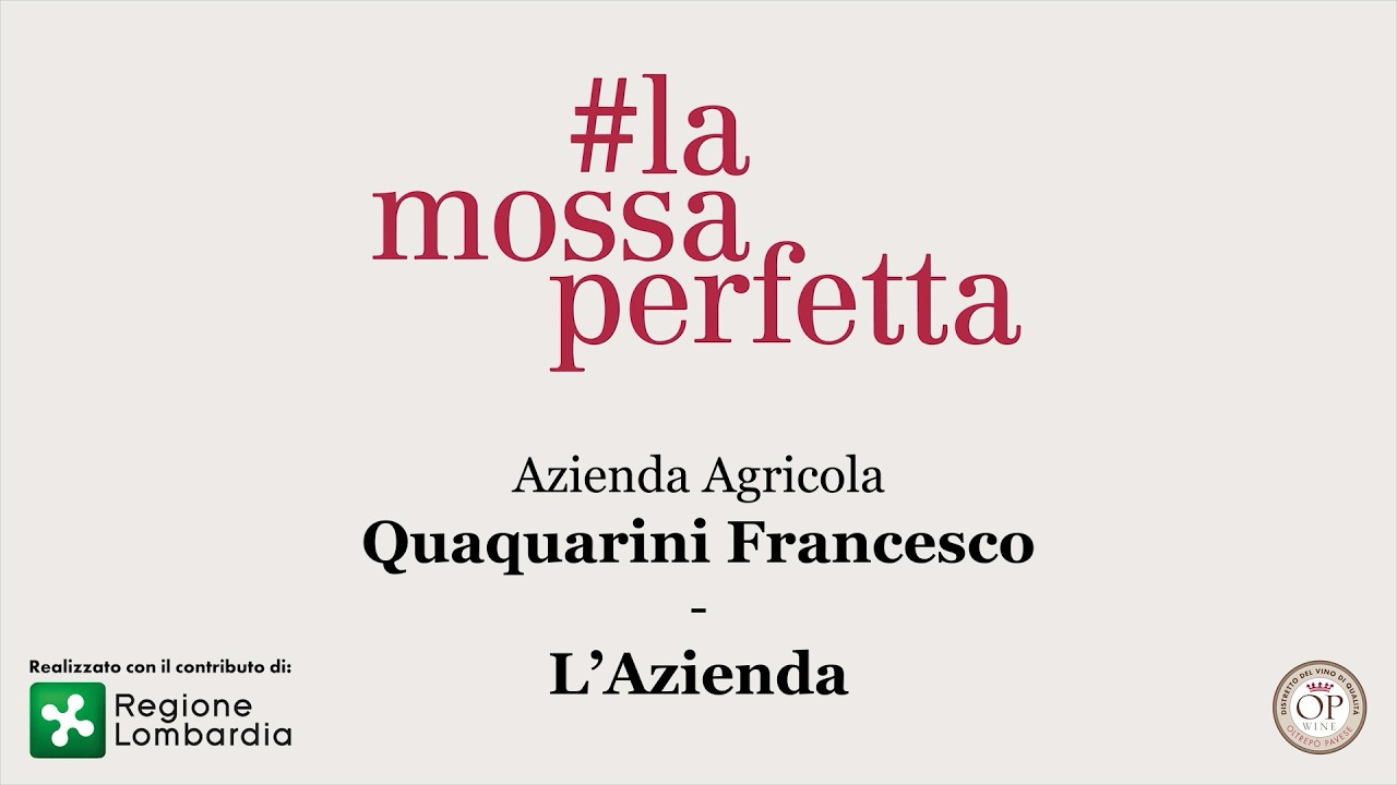 Azienda e storia produttore Quaquarini