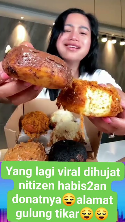 Farida Nurhan ngereview DONAT pingkan Mambo#faridanurhan #shorts #donat #ngereview