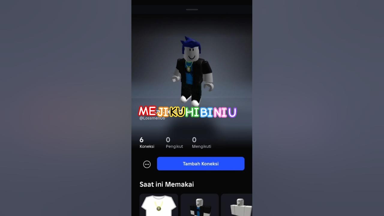 Mejikuhibiniu Tapi versi profil Roblox,lagu apa lagi nih komen yaπ Mejikuhibiniu Tapi versi profil Roblox,lagu apa lagi nih komen yaπ