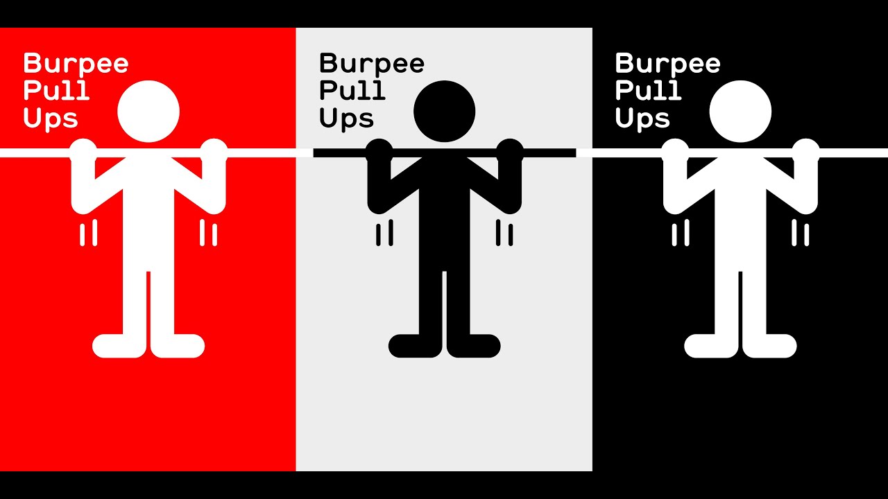 Pull him up. WOD Burpee Pull ups.