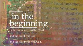 In The Beginning