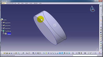 01- CATIA Beginner Tutorial-  Pad command