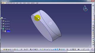 01- CATIA Beginner Tutorial-  Pad command