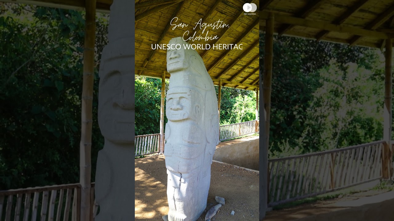 UNESCO WORLD HERITAGE SITES - San Agustín Archaeological Park, Colombia 😍