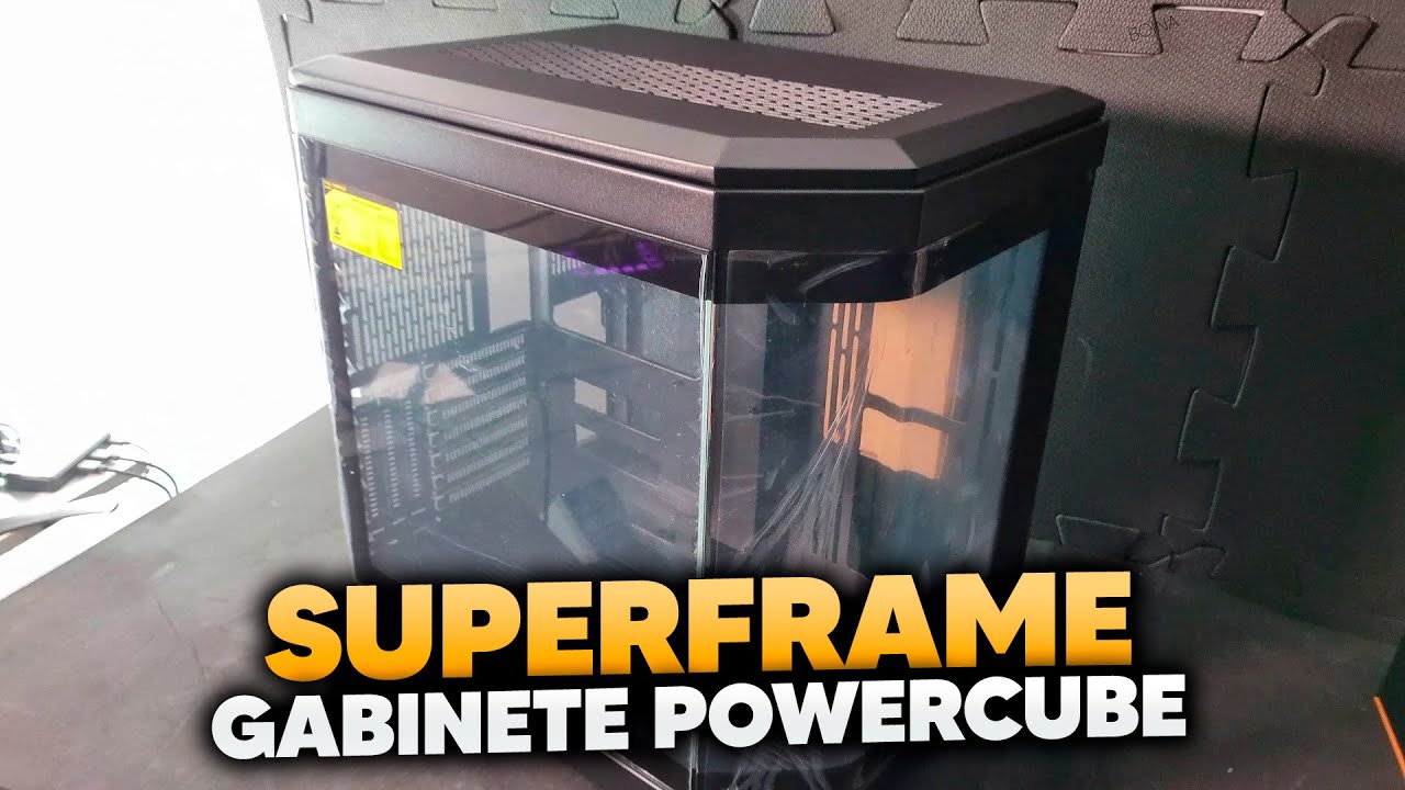 Power Cube Frame SUPERFRAME POWERCUBE UNBOXING +TESTES #gabinete #superframe #gamecube ...