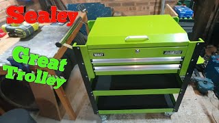 Sealey tool trolley AP760MHV AP760MO heavy duty tool parts trolley