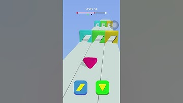 Blob shifter 3D level 51 gameplay 🟠🟦🔻🔷#gameplay #reels #shorts #blobshooter3d
