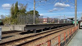 【遠鉄電車】2002F 遠州芝本駅発車