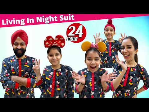 Living In Night Suit - 24 Hours - We Went To Market, Garden ... | Ramneek Singh 1313 | RS 1313 VLOGS