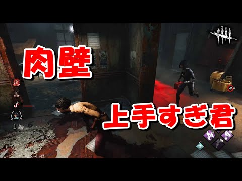 【DbD】板ない時の肉壁がホント神なのよ！！【サバイバー/VSレイス】