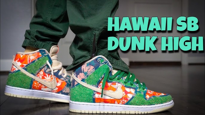 sindsyg Brutal overholdelse Nike Dunk High Hawaii / deconstruct - YouTube