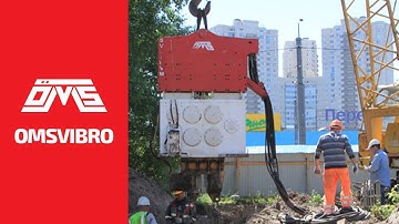 VARIABLE MOMENT VIBRO HAMMER - SVR 18 VM | Russia