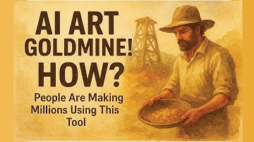 Hidden Million-Dollar AI Art Business — How Midjourney Users are making money | Financial Literacy