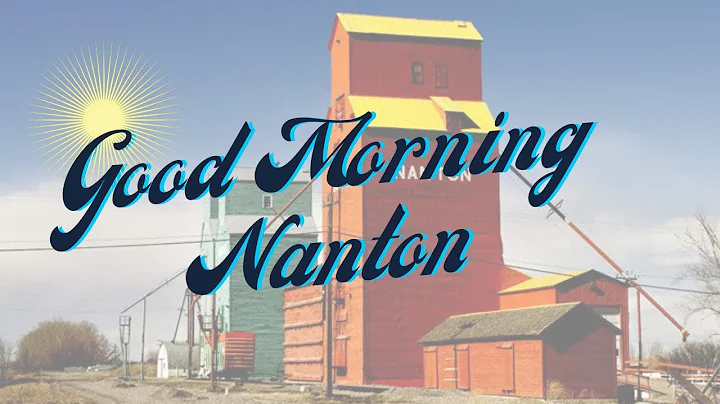 Saturday Morning Fun on Good Morning Nanton...live!