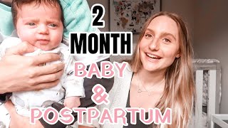 2 MONTH UPDATE | MY BABY & POSTPARTUM BODY 👶🏼