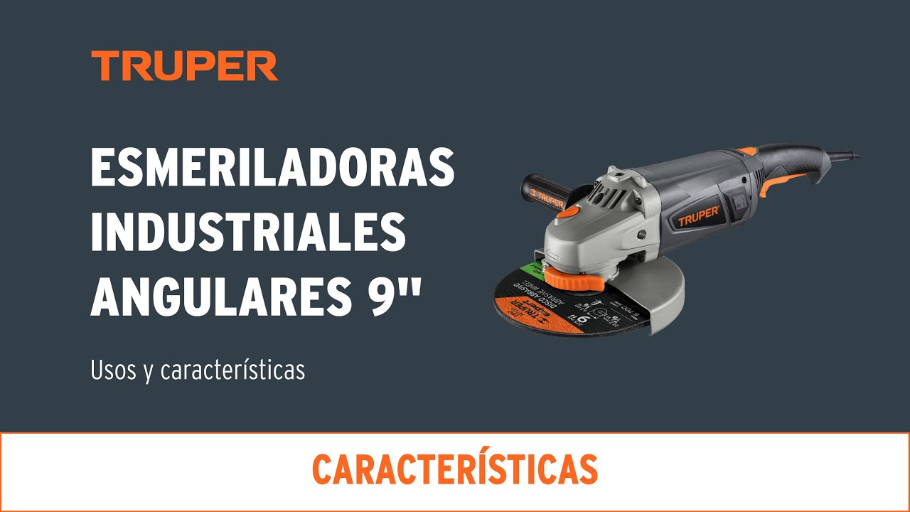 Esmeriladoras Industriales Angulares 9\