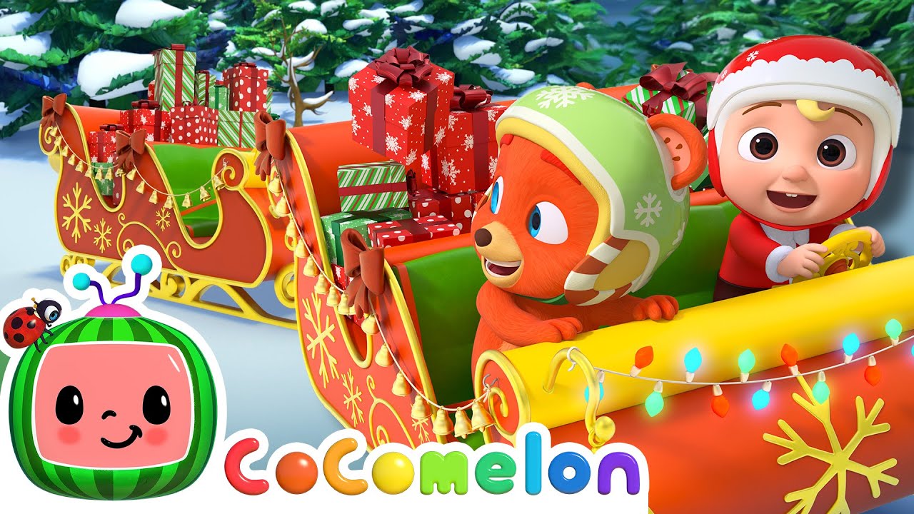 Ding jingle bells新作【蓬松奶油泥】 It's A Jingle Bell RACE! 🦌 Festive Animal Time Holiday Song for