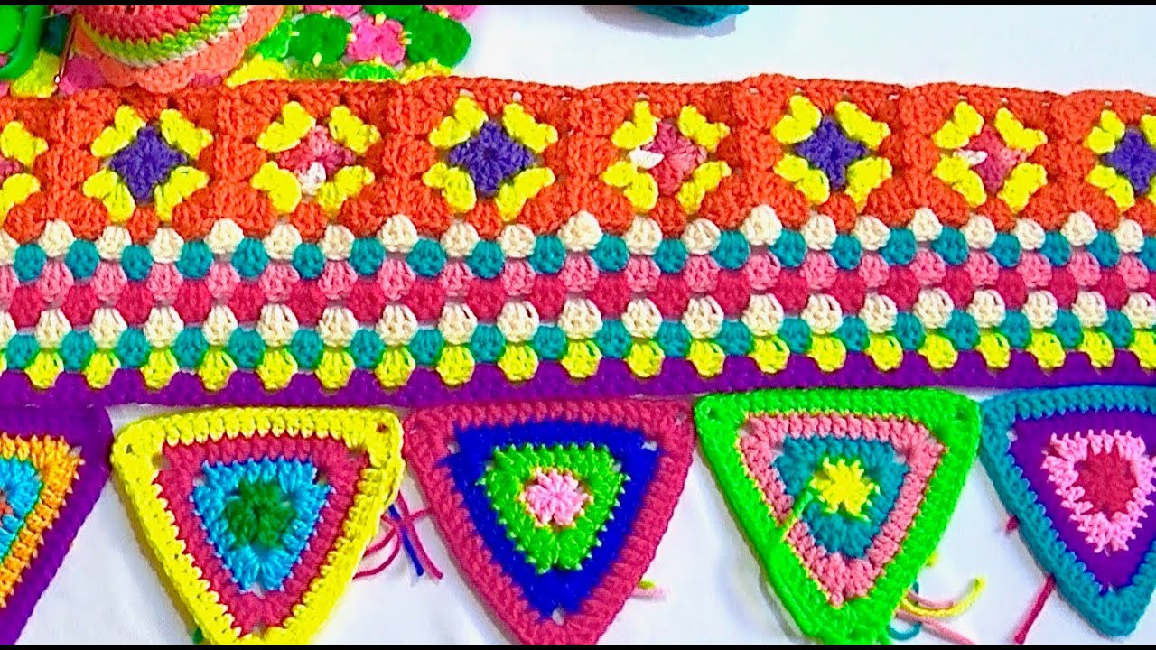 🌈💗QUIERES QUE TU LUGAR DE TEJIDO SEA COMO EL MIO!! 🌈💗 TEJE ESTO #CROCHET