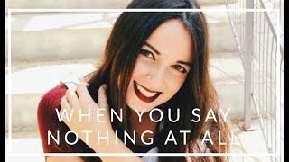 When you say nothing at all | Alison Krauss | Cover Marina Damer chords