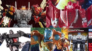 Transformers new figure reveals golden disk terrorsaur tigertron Newage, cang toys predaking slammer