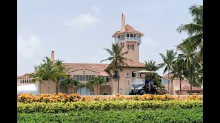 Security at Trump&#39;s Mar-a-Lago in Palm Beach