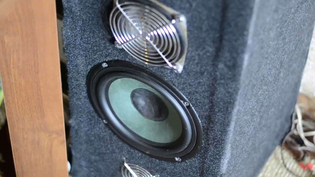 Колонка с Senon Audio и совковым динами - YouTube