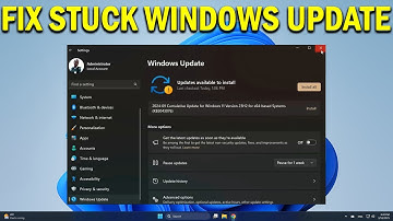 How To Fix Windows Update Stuck Downloading Updates in Windows 11 - Quick Fix