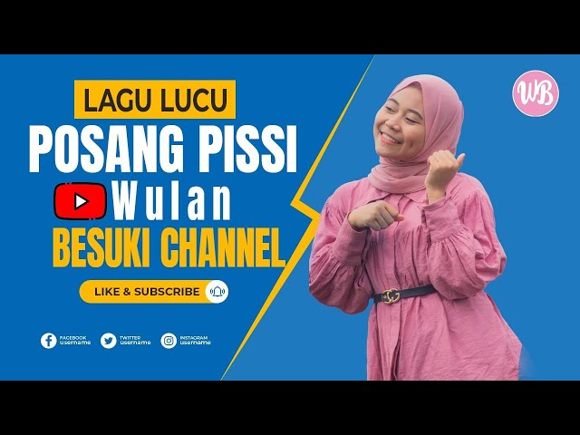 POSANG PISSI - WULAN BESUKI  | COVER LAGU   MADURA LUCU class=