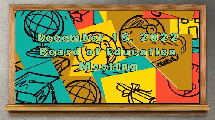 Woodbridge School Board of Ed Meeting, December 15...