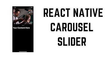 Create a React Native Carousel Slider in 9 minutes