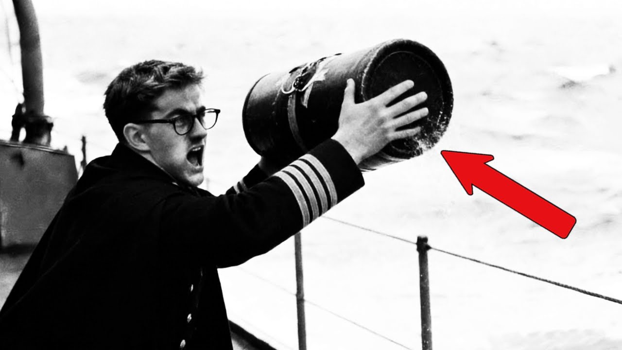 這名水兵擅自改裝“深水炸彈”，結果擊沉7艘U型潛艇——海軍曾禁止此做法兩年，過程驚人...