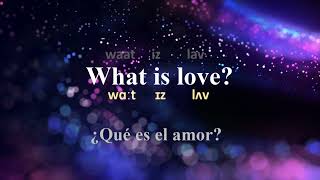 What is love -  LexMorris & Michelle Ray -  Letra - Pronunciación en inglés Resimi