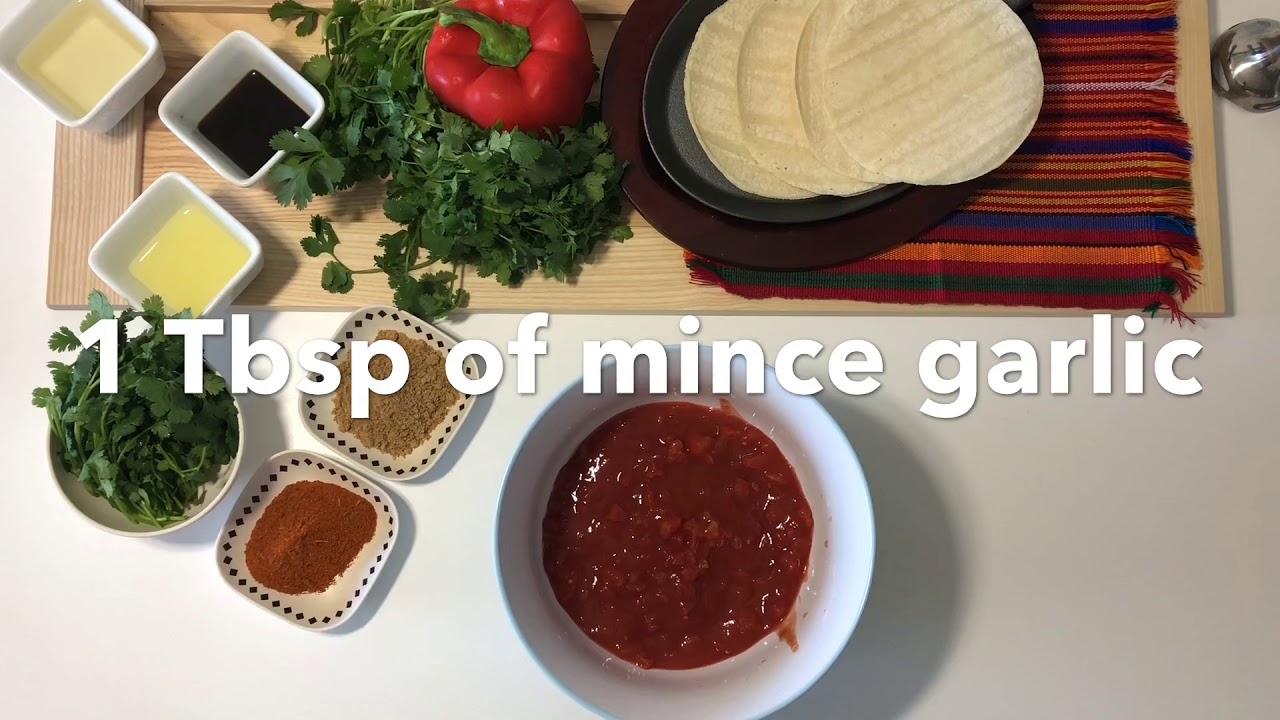 Fajita Sauce Recipe - YouTube