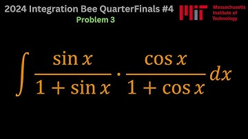 MIT 2024 Integration BEE Quarterfinals #4, Problem 3